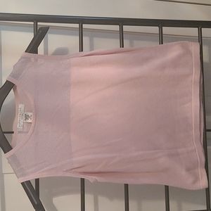Pink sleeveless sweater